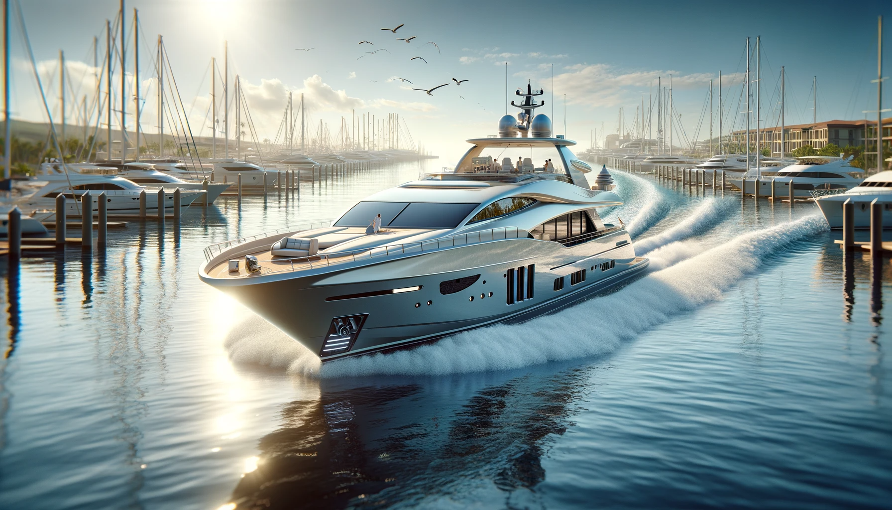 when were luxury yachts invented
