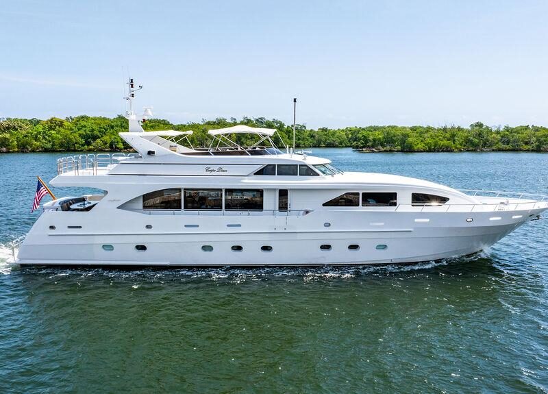 2001 Intermarine Raised Pilothouse