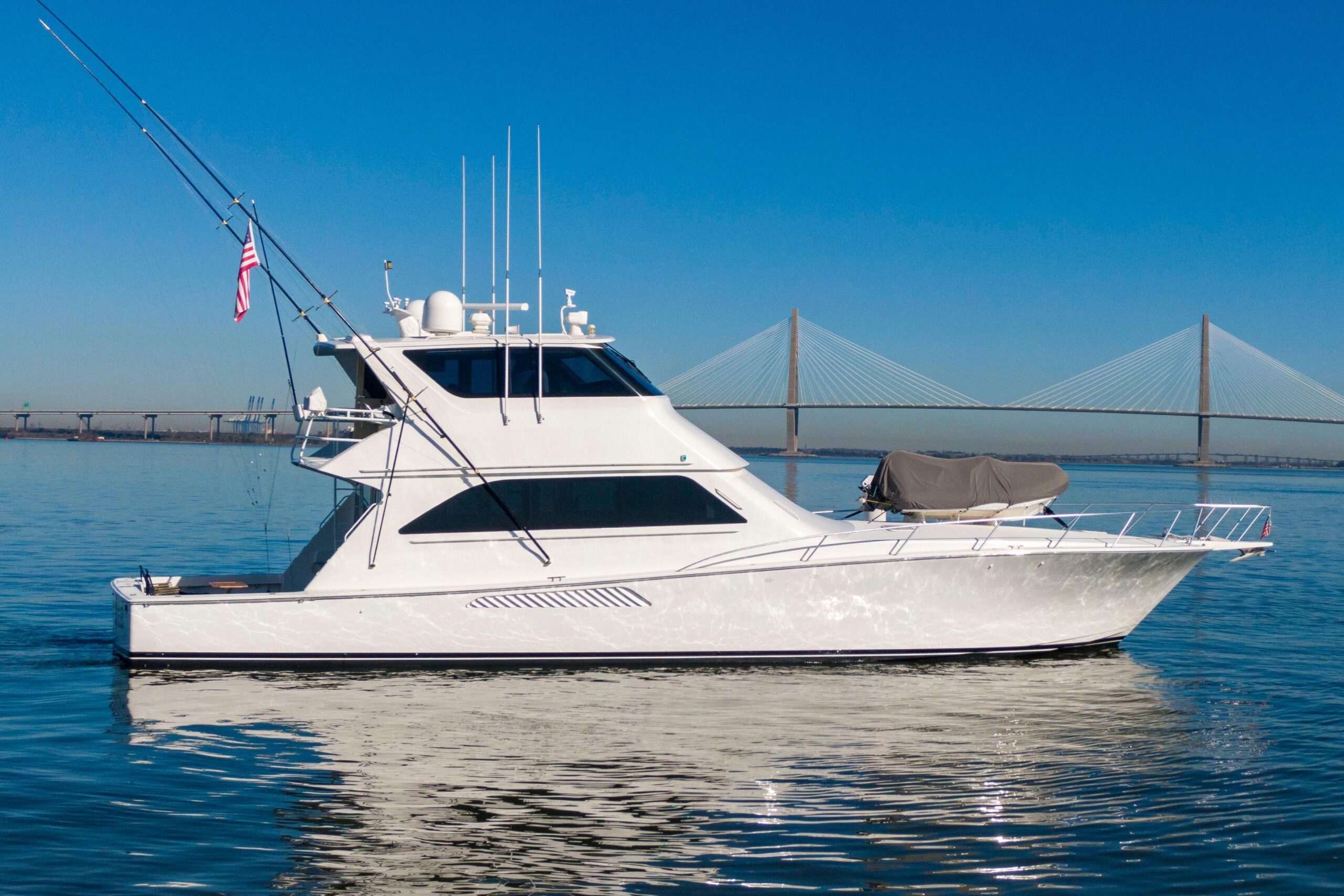 2002 Viking 65 Enclosed Bridge for sale