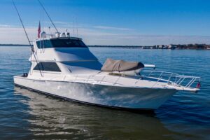 2002 Viking 65 Enclosed Bridge for sale - photo 2