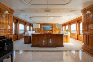 2005 Christensen 157-foot motor yacht with classic exterior profile and refined superstructure design.
