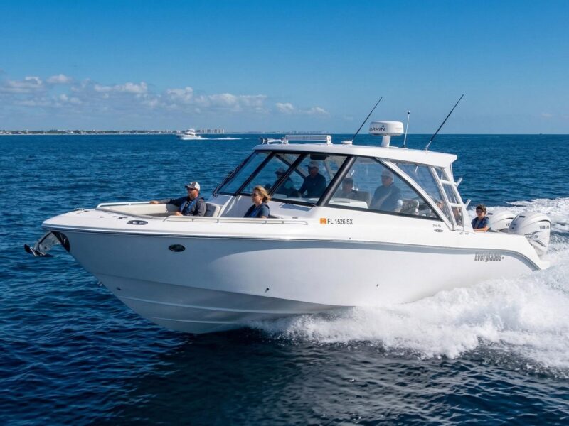 2019 Everglades 340 Dual Console