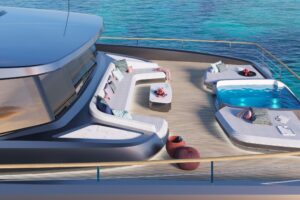 2026 Sunreef 45M Sunreef Explorer 147-foot luxury catamaran exterior profile showing twin hulls and superstructure in Fort...