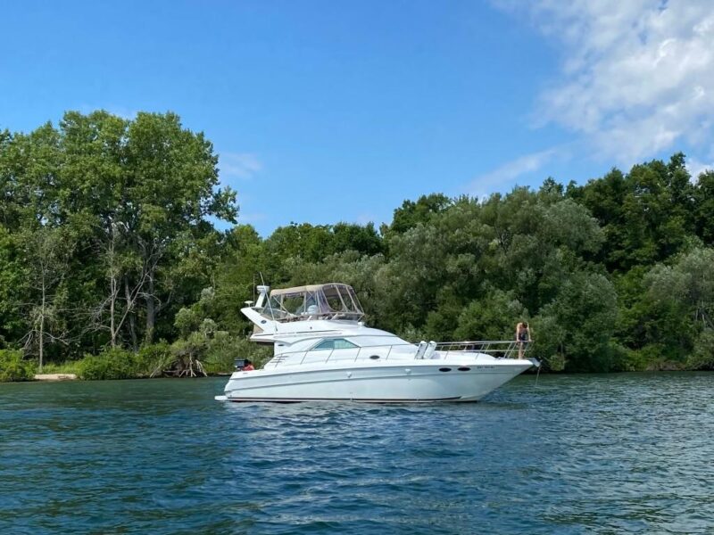 2000 Sea Ray 400 Sedan Bridge