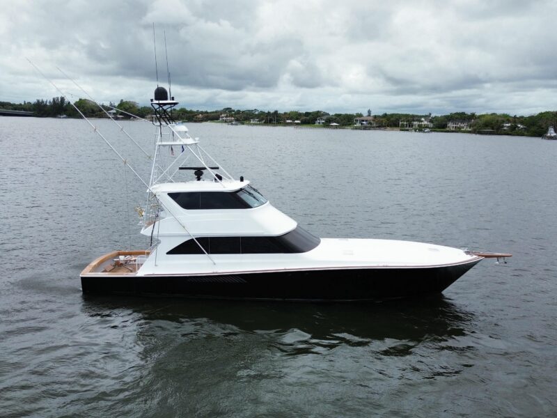 2004 Viking 65 Enclosed Bridge w/Tower