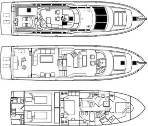2005 Pacific Mariner 65 SE Motoryacht for sale - photo 2