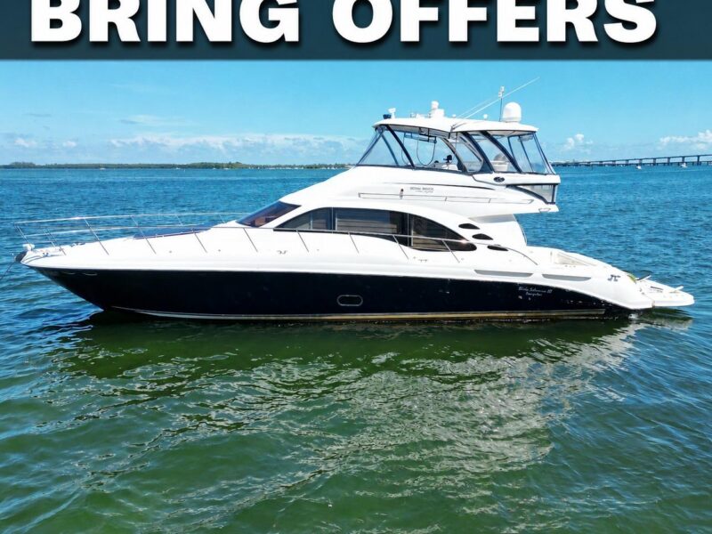 2005 Sea Ray 580 Sedan Bridge