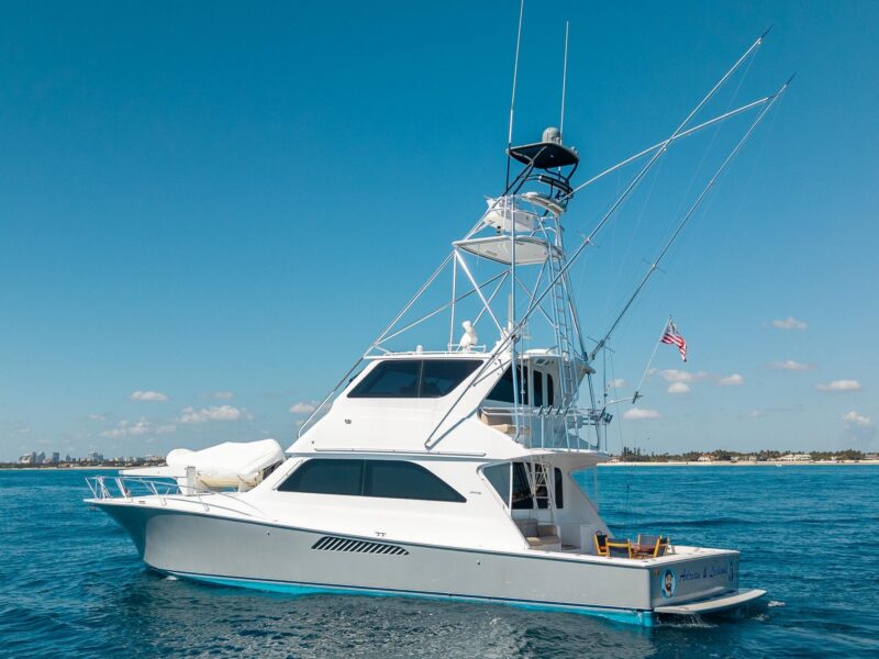 2005 Viking 61 Enclosed Bridge