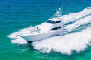 2008 Hatteras 77 Convertible for sale