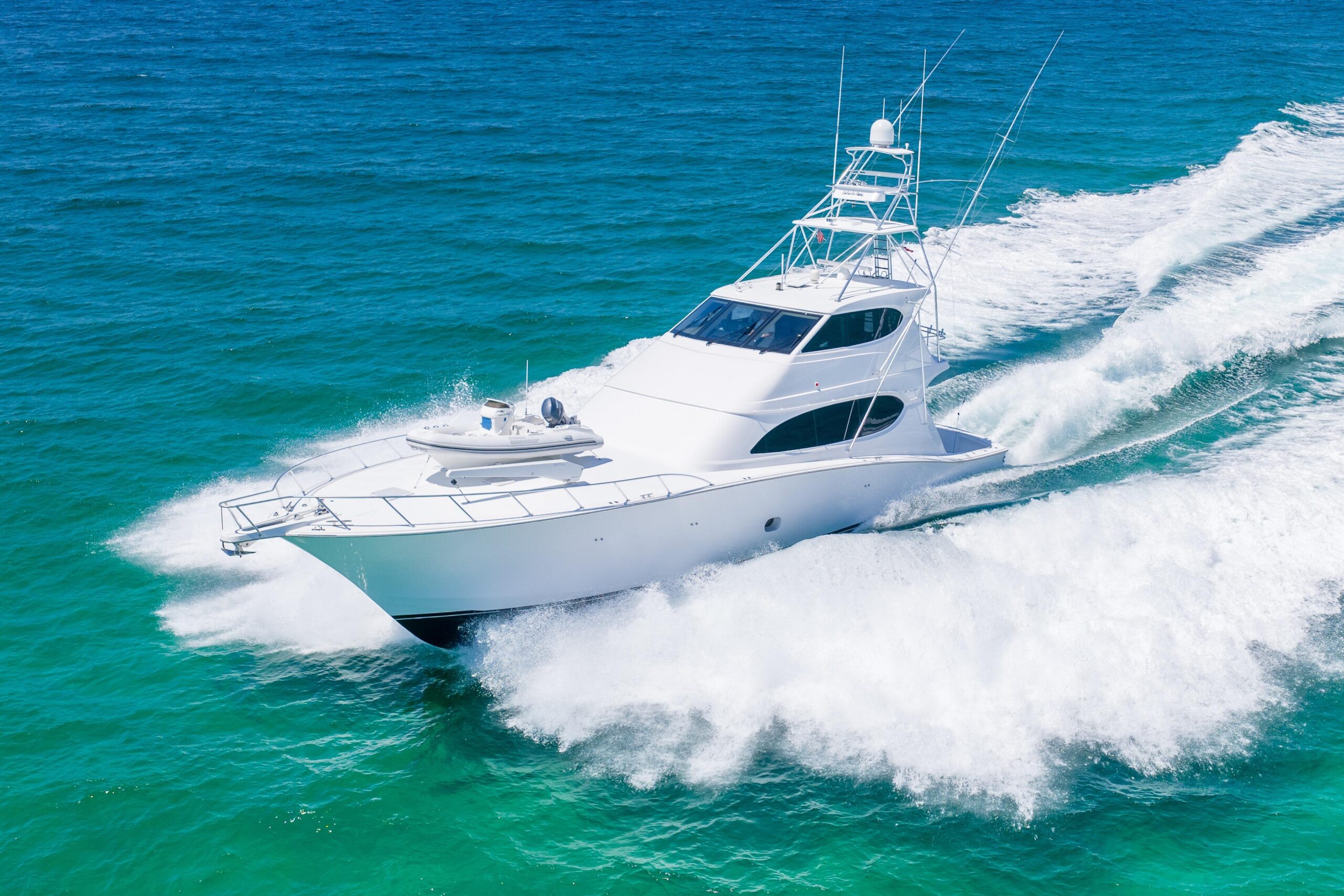 2008 Hatteras 77 Convertible for sale