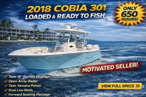 2018 Cobia 301 Center Console for sale