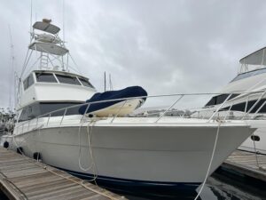 2000 Viking 58 Enclosed Bridge for sale