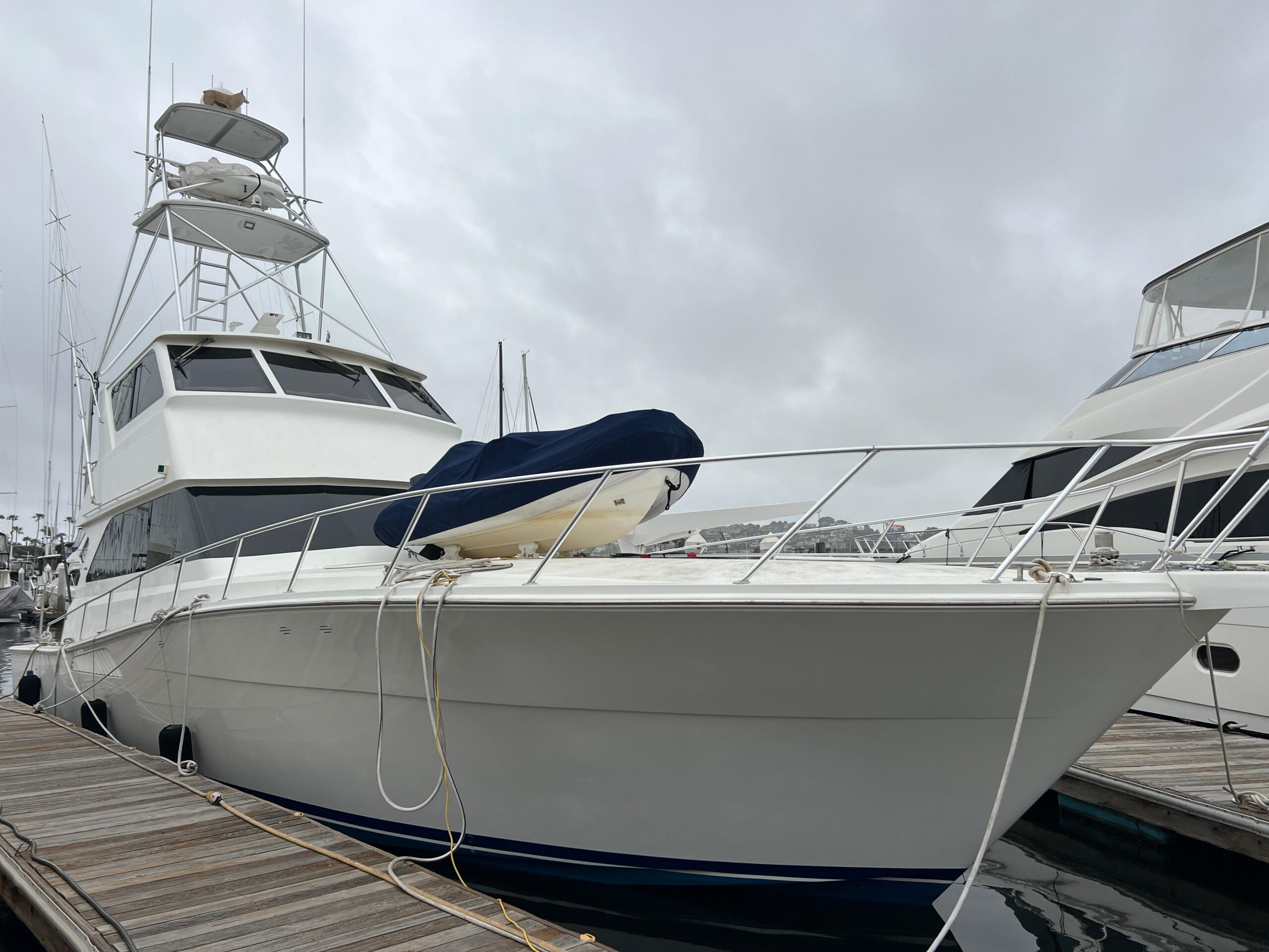 2000 Viking 58 Enclosed Bridge for sale