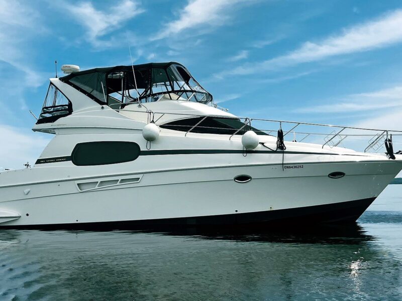 2001 Silverton 410 Sport Bridge