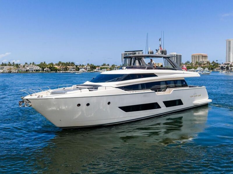 2018 Ferretti Yachts 850 Motoryacht