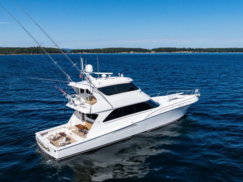 2006 Viking 74 Enclosed Bridge