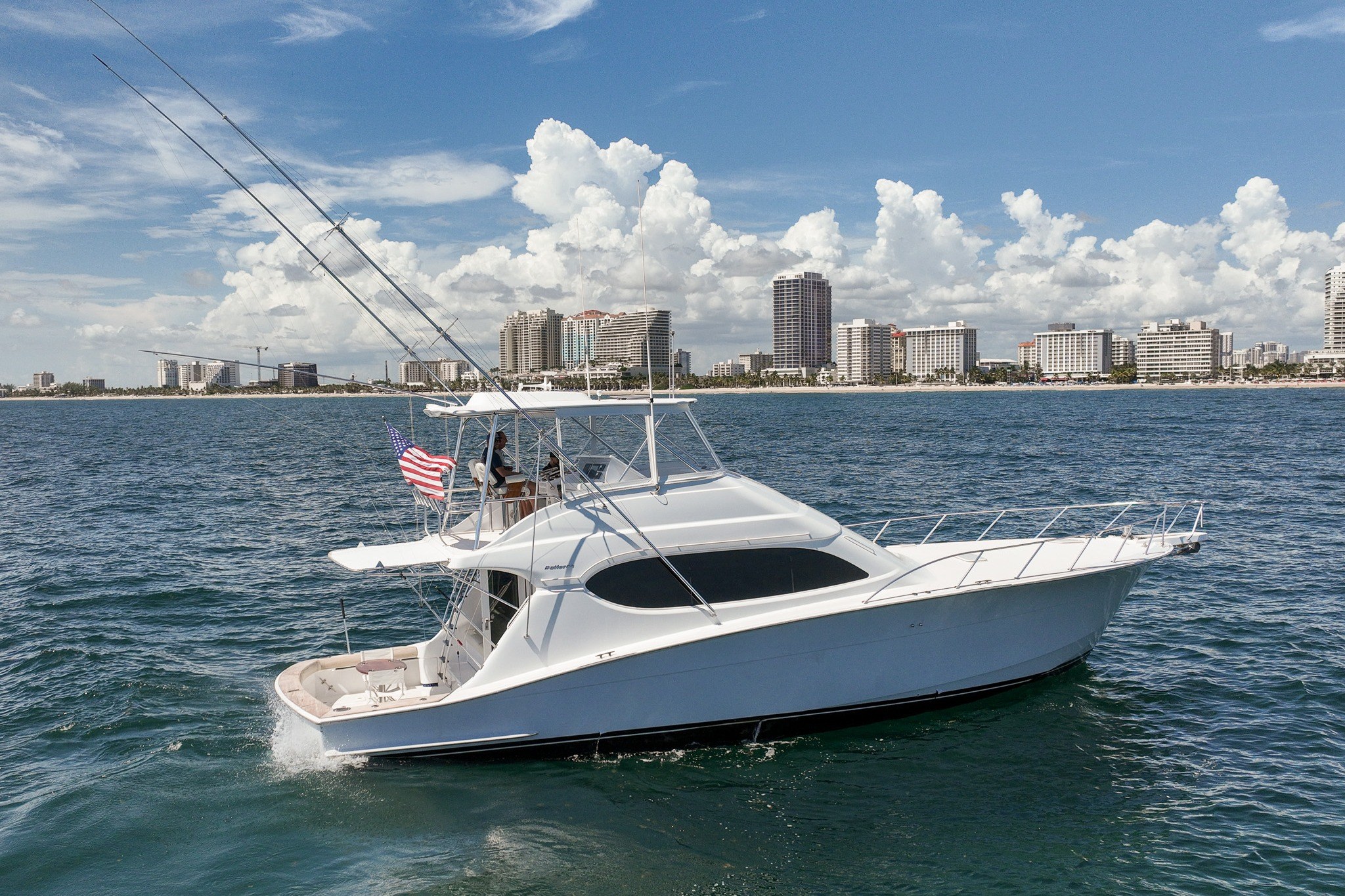 2007 Hatteras 54 Convertible for sale