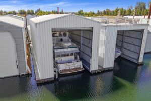2008 Custom Steel Boathouse for sale