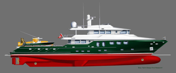 2028 Bray Yacht Design Long Range Explorer Motoryacht